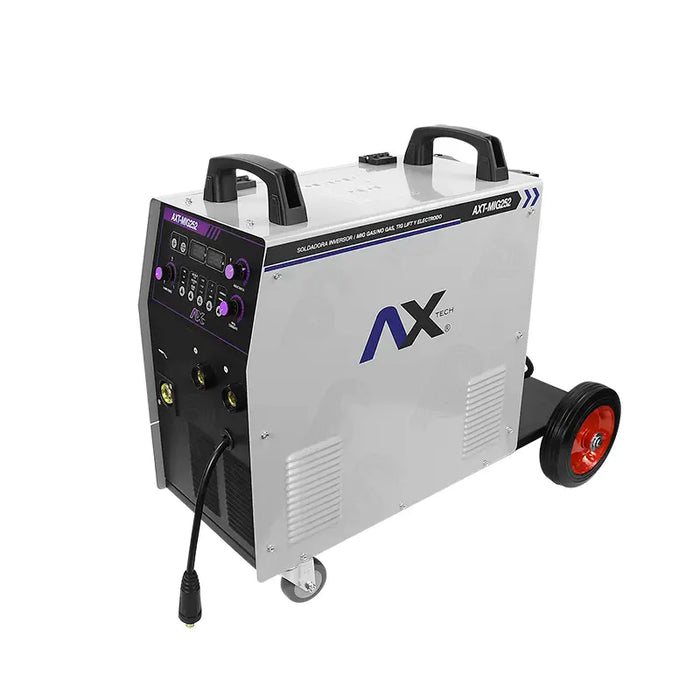 Soldadora Inversor Mig/Mag/Electrodo/Tig Lift 250A, 220V 2 Fases, Con Antorcha Mig25 AXT-MIG252