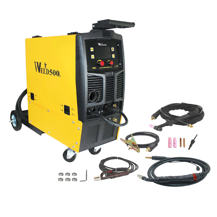 Soldadora Inversor 250A (GMAW Y FCAW), electrodo revestido (SMAW) y Tig (GTAW)
